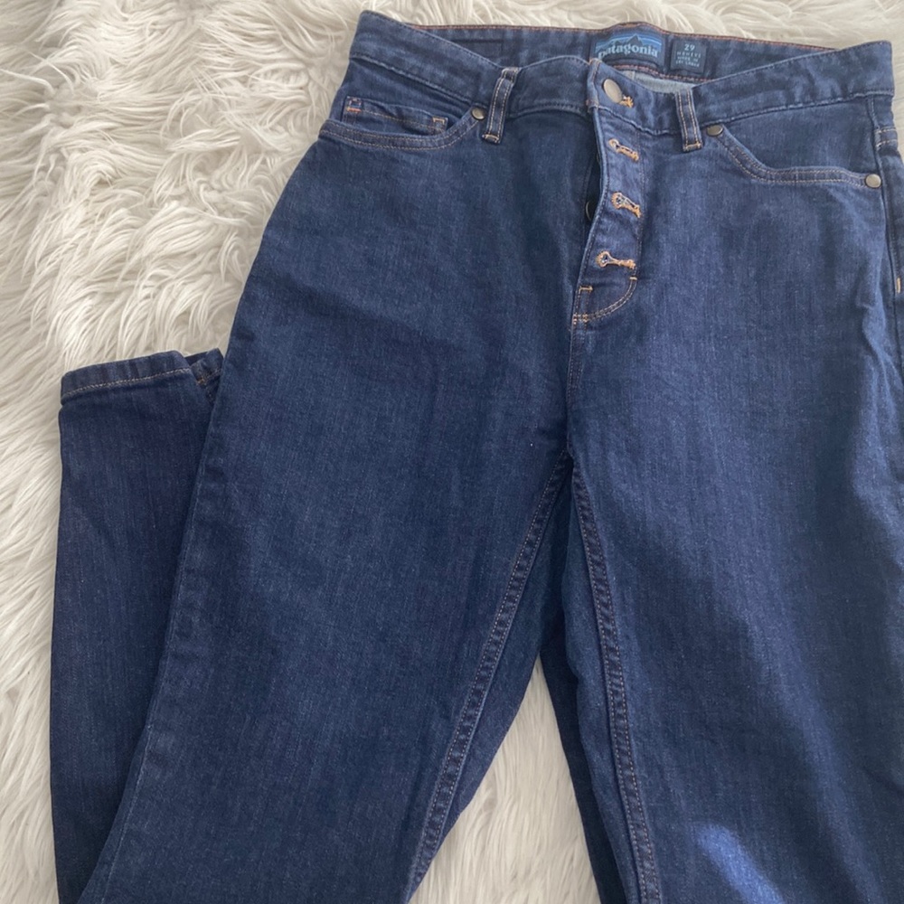 Patagonia size 29 jeans womens bottom front